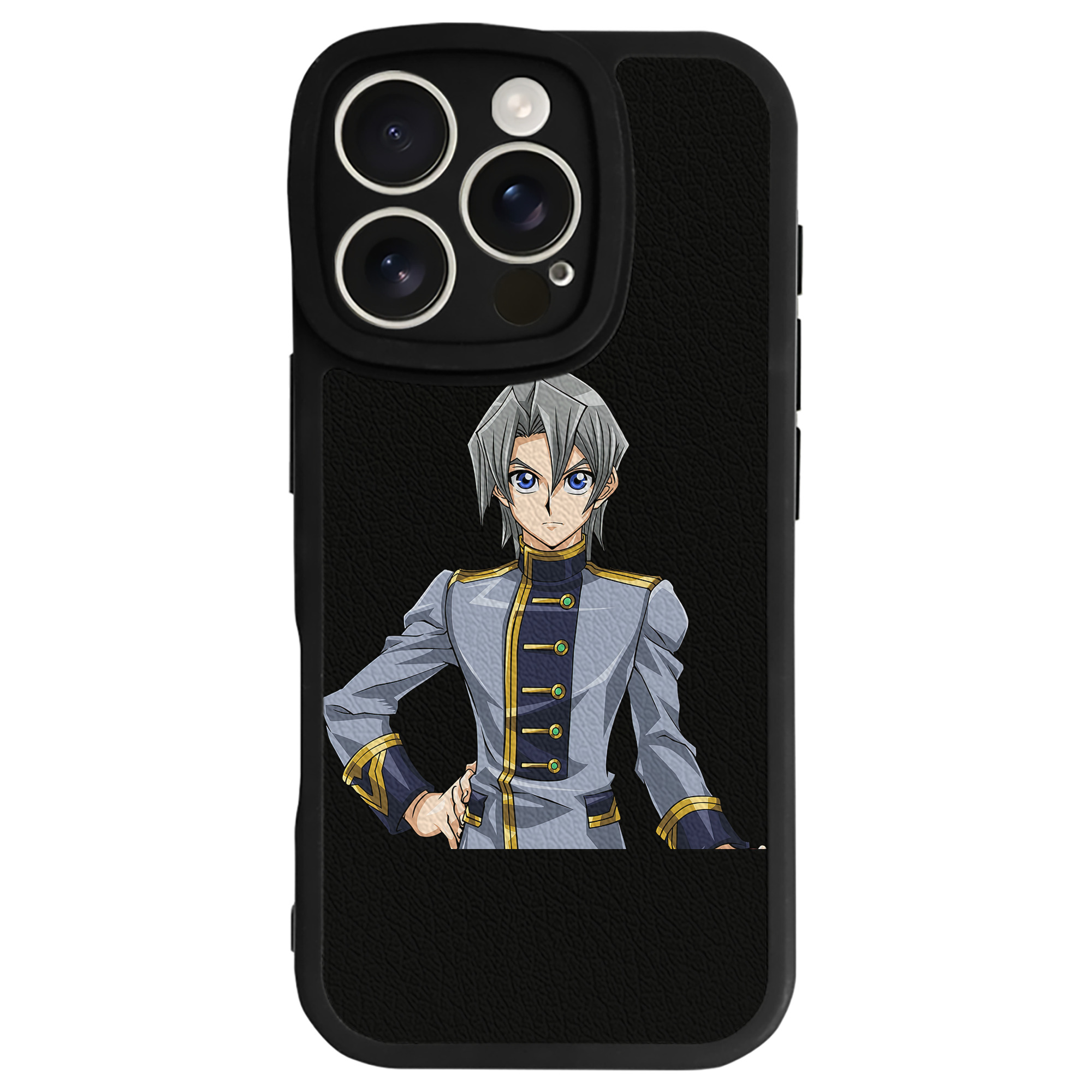 遊☆戯☆王 Yu-Gi-Oh! 【iPhone 16シリーズ対応】シリコンスマホケース（レザー調） 材質：シリコン